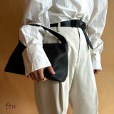 ショルダー別途付き◎コンパクトバッグ トレンド 万能 | feu | 詳細画像1