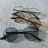 メタルフレームサングラス UVカット ユニセックス | feu | 詳細画像2 