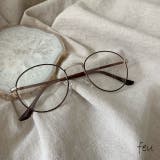 クリア | メタルフレームサングラス UVカット ユニセックス | feu