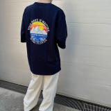 サンセットバックプリントTシャツ トレンド ビックサイズ | feu | 詳細画像15