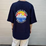 サンセットバックプリントTシャツ トレンド ビックサイズ | feu | 詳細画像4