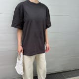 プレーンシンプルTシャツ 無地ビックサイズ 韓国ファッション | feu | 詳細画像15 
