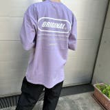 バックプリントロゴビックTシャツ バックプリント ビックサイズ | feu | 詳細画像11 