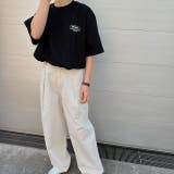 バックプリントロゴビックTシャツ バックプリント ビックサイズ | feu | 詳細画像16 