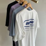 バックプリントロゴビックTシャツ バックプリント ビックサイズ | feu | 詳細画像3 