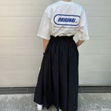バックプリントロゴビックTシャツ バックプリント ビックサイズ | feu | 詳細画像5 