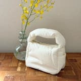 ホワイト | ダウンミニバッグ 小さめ ボリューム | feu