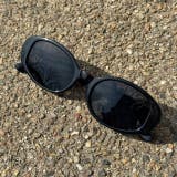 ブラック×ブルースモークレンズ | キャットサングラス UV400 UVカットレンズ | feu