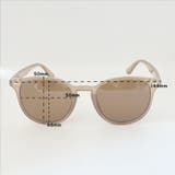 ボスリントンサングラス UVカット99％ シアーレンズ | feu | 詳細画像4 