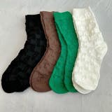 透け編み ソックス 透ける | feu | 詳細画像2 