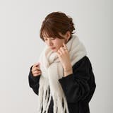 ボリュームマフラー 無地 厚手 | feu | 詳細画像11