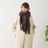 ボリュームマフラー 無地 厚手 | feu | 詳細画像17