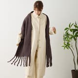 ボリュームマフラー 無地 厚手 | feu | 詳細画像18