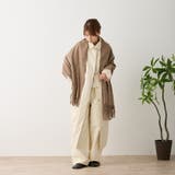 シンプル無地ストールマフラー 幅広い 中厚手 | feu | 詳細画像13