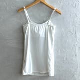 カップ付きキャミソール ブラトップ 着丈長い | feu | 詳細画像10 