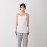 カップ付きキャミソール ブラトップ 着丈長い | feu | 詳細画像11 