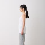 カップ付きキャミソール ブラトップ 着丈長い | feu | 詳細画像13 