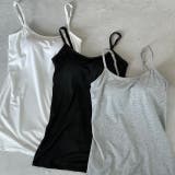 カップ付きキャミソール ブラトップ 着丈長い | feu | 詳細画像5 