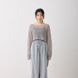 カップ付きキャミソール ブラトップ 見せブラ | feu | 詳細画像22 