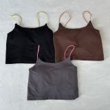 カップ付きキャミソール ブラトップ 見せブラ | feu | 詳細画像24 