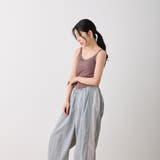 カップ付きタンクトップ キャミソール 見せブラ | feu | 詳細画像16