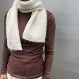 リブマフラー ふんわり 細め | feu | 詳細画像10 