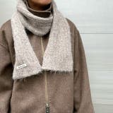 リブマフラー ふんわり 細め | feu | 詳細画像11 