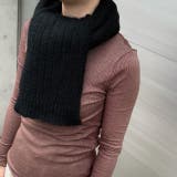 リブマフラー ふんわり 細め | feu | 詳細画像12 