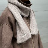 リブマフラー ふんわり 細め | feu | 詳細画像3 