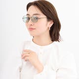 メタルフレームサングラス 99％UVカット ボストン型 | feu | 詳細画像14 