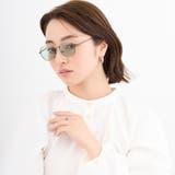 メタルフレームサングラス 99％UVカット ボストン型 | feu | 詳細画像15 