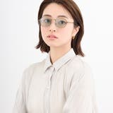 メタルフレームサングラス 99％UVカット ボストン型 | feu | 詳細画像4 