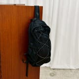 ブラック | バックパック 軽量 コンパクト収納 | feu