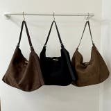 スウェード調ビックショルダーバッグ A4 大容量 | feu | 詳細画像12 