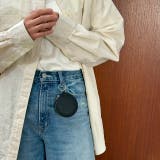 本革キーケース ミラー付きポーチ キーチャーム | feu | 詳細画像12