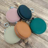 本革キーケース ミラー付きポーチ キーチャーム | feu | 詳細画像15