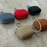 本革キーケース キーチャーム ポーチ | feu | 詳細画像2