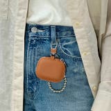 本革キーケース キーチャーム ポーチ | feu | 詳細画像6