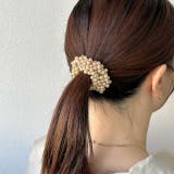 樹脂パールヘアゴム ボリューム きらきら | feu | 詳細画像15 