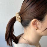 樹脂パールヘアゴム ボリューム きらきら | feu | 詳細画像3 