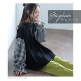 綿100% 異素材使い トップス | A Happy Marilyn | 詳細画像14