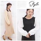 ドッキング袖 ボリューム ワンピース | A Happy Marilyn | 詳細画像18