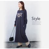 LAVEANGE カレッジロゴ ニットワンピース | A Happy Marilyn | 詳細画像17 