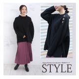 ショルダーボタン ハイネック ニット | A Happy Marilyn | 詳細画像13