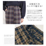 チェック柄 センタープレス ストレートパンツ | A Happy Marilyn | 詳細画像8