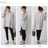 Rin デザインもサイズも組み合わせ自由カセット服 キーネックチュニック | A Happy Marilyn | 詳細画像18