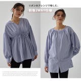 LUMFORLEproducedbyMy:nia 前後2WAY シャツチュニック | A Happy Marilyn | 詳細画像11