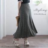 ジョーゼット 小花柄 エスカルゴスカート | A Happy Marilyn | 詳細画像12 