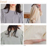 LUMFORLEproducedbyMy:nia ギンガム ボリュームスリーブブ… | A Happy Marilyn | 詳細画像19 