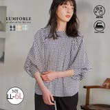 LUMFORLEproducedbyMy:nia ギンガム ボリュームスリーブブ… | A Happy Marilyn | 詳細画像1 